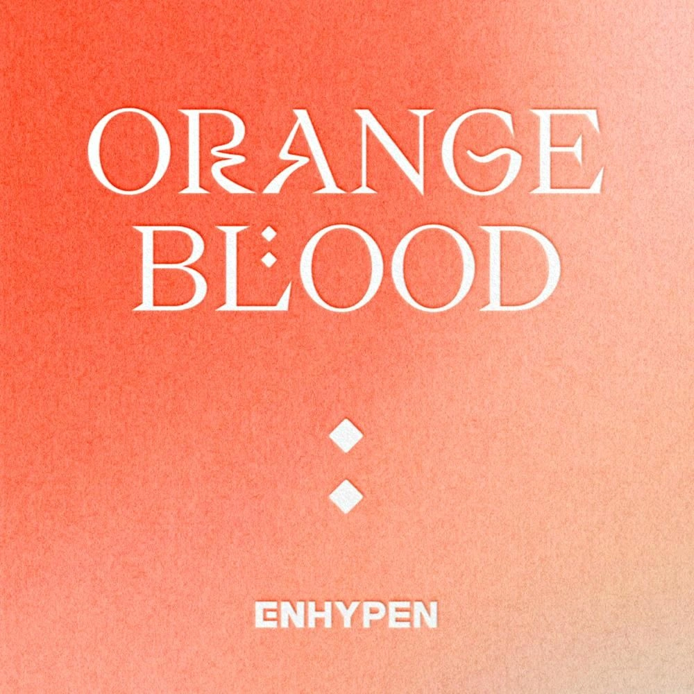 K-Pop Group ENHYPEN: New Album "ORANGE BLOOD"